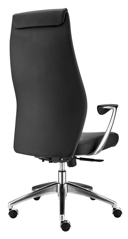 Euro Style Crosby Black High Back Office Chair - Image 4