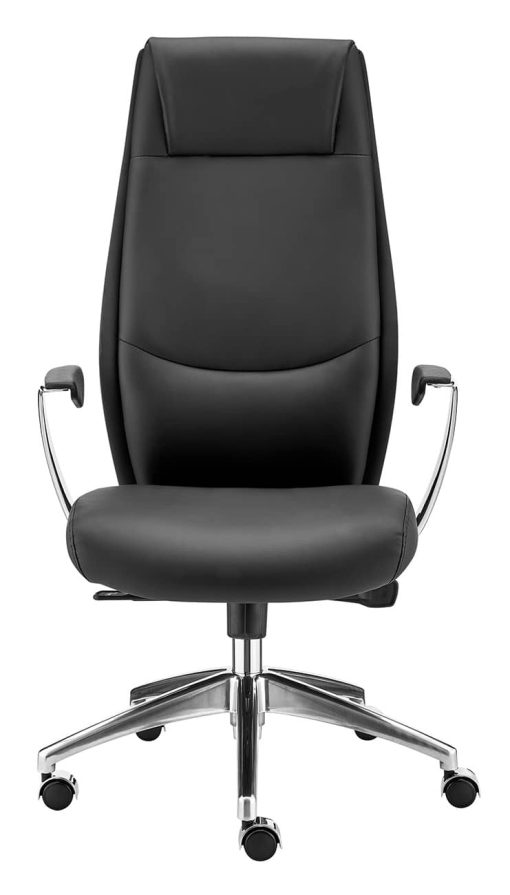 Euro Style Crosby Black High Back Office Chair - Image 2