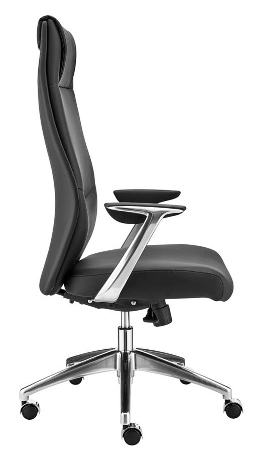 Euro Style Crosby Black High Back Office Chair - Image 3