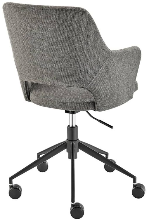 Euro Style Darcie Charcoal Office Chair - Image 4