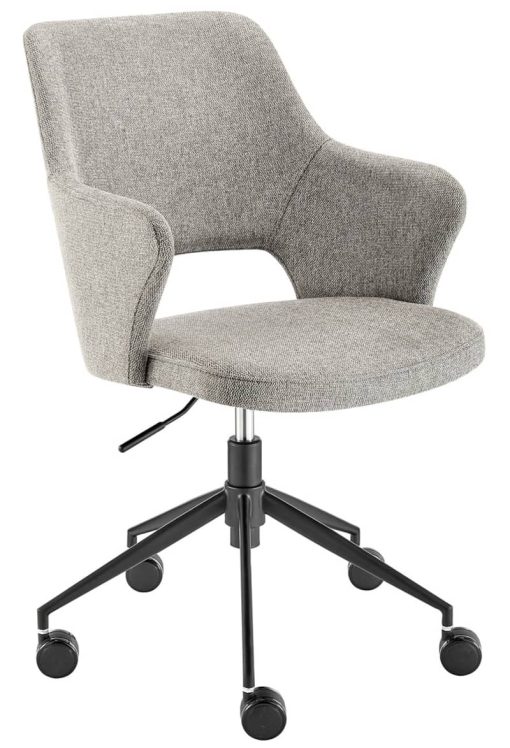 Euro Style Darcie Light Grey Office Chair