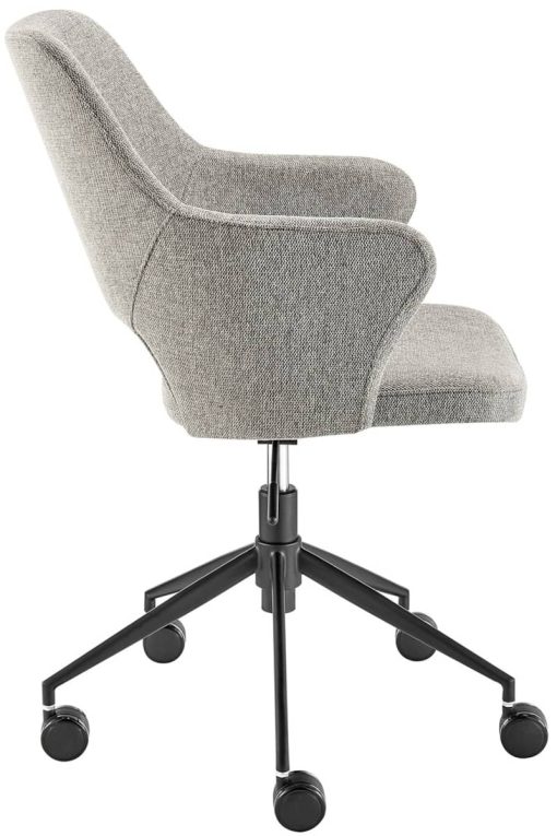 Euro Style Darcie Light Grey Office Chair - Image 3