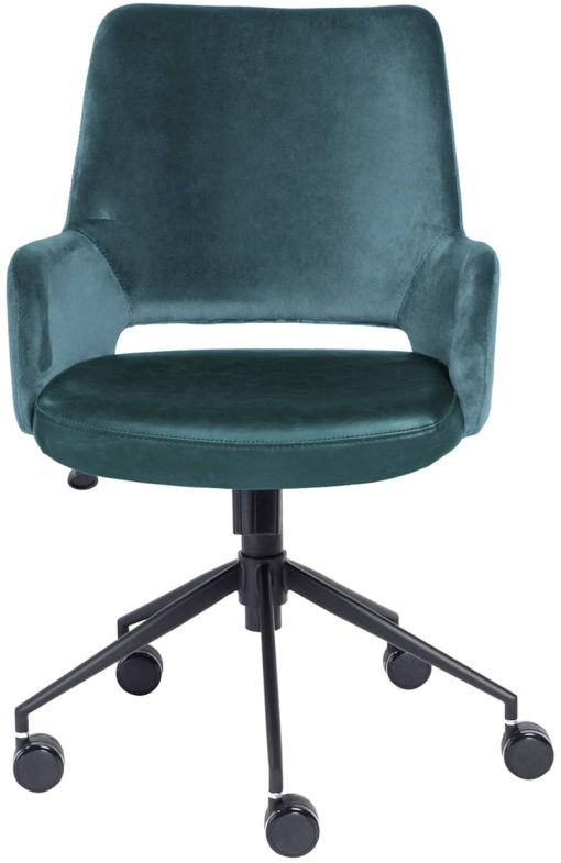 Euro Style Desi Blue Tilt Office Chair - Image 2