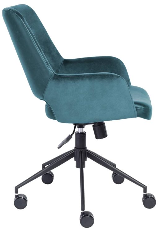 Euro Style Desi Blue Tilt Office Chair - Image 3