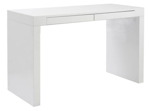 Euro Style Donald White 20" X 47" Desk