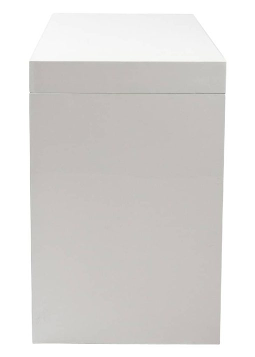Euro Style Donald White 20" X 47" Desk - Image 4