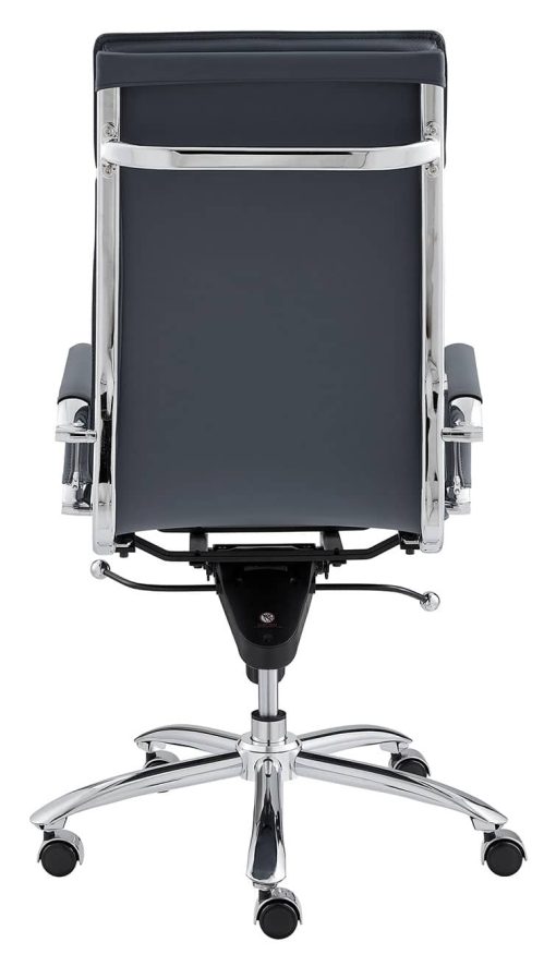 Euro Style Gunar Blue Pro High Back Office Chair - Image 5