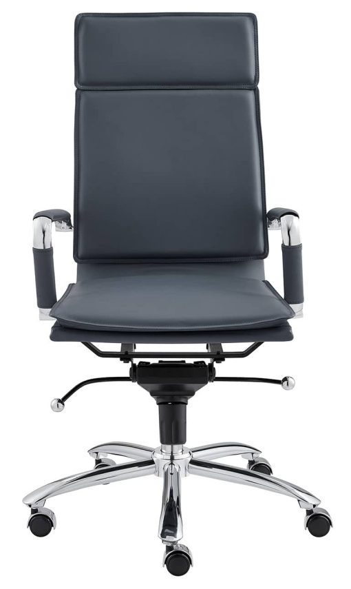 Euro Style Gunar Blue Pro High Back Office Chair - Image 2