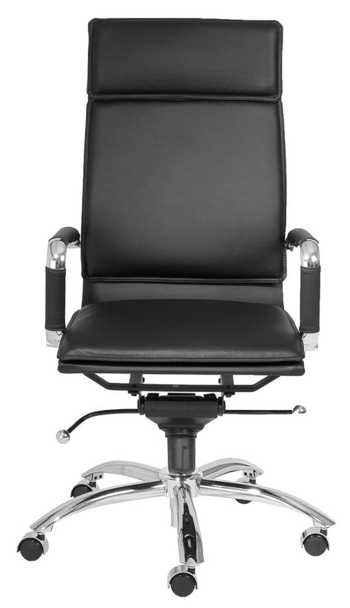 Euro Style Gunar Black Pro High Back Office Chair - Image 2