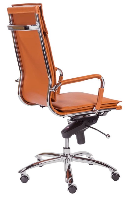Euro Style Gunar Cognac Pro High Back Office Chair - Image 4