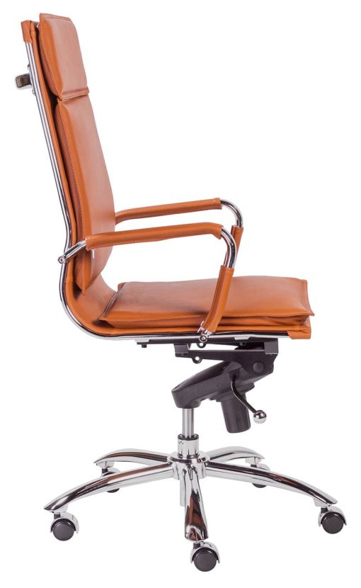 Euro Style Gunar Cognac Pro High Back Office Chair - Image 3