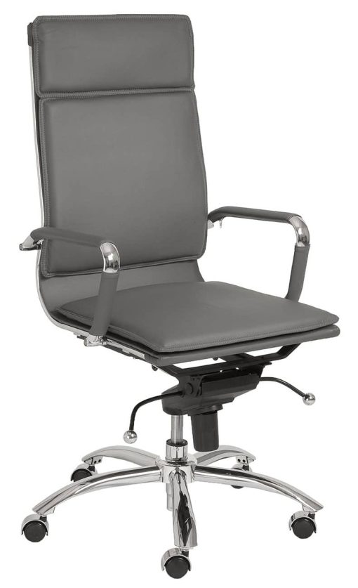 Euro Style Gunar Gray Pro High Back Office Chair
