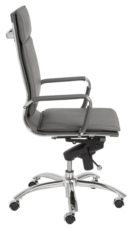 Euro Style Gunar Gray Pro High Back Office Chair - Image 3