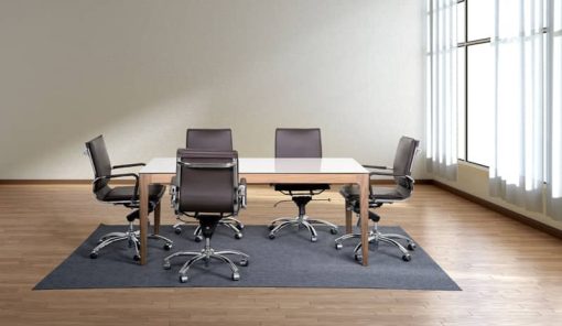 Euro Style Gunar Brown Pro Low Back Office Chair - Image 5