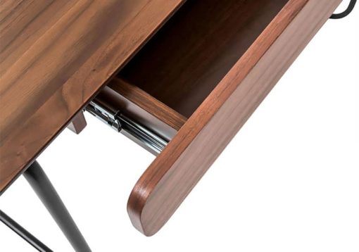 Euro Style Halle American Walnut 24" X 47" Desk - Image 6