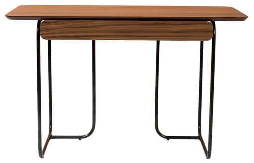 Euro Style Halle American Walnut 24" X 47" Desk - Image 3