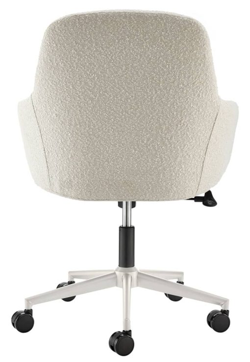 Euro Style Mia Ivory Office Chair - Image 5