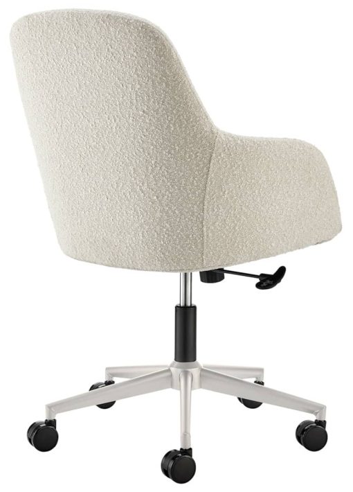 Euro Style Mia Ivory Office Chair - Image 4