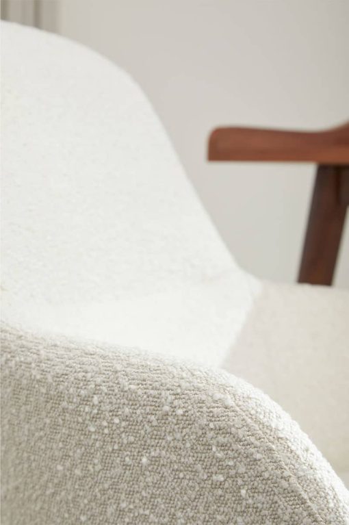 Euro Style Mia Ivory Office Chair - Image 6