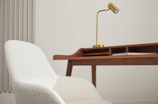 Euro Style Mia Ivory Office Chair - Image 7