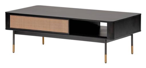 Euro Style Miriam Black 47" Coffee Table - Image 3