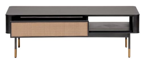 Euro Style Miriam Black 47" Coffee Table - Image 2