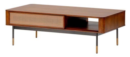 Euro Style Miriam Brown 47" Coffee Table - Image 3
