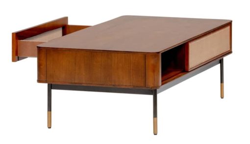 Euro Style Miriam Brown 47" Coffee Table - Image 5