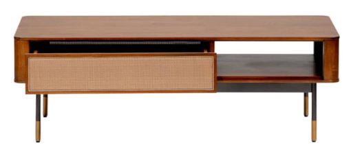Euro Style Miriam Brown 47" Coffee Table - Image 2
