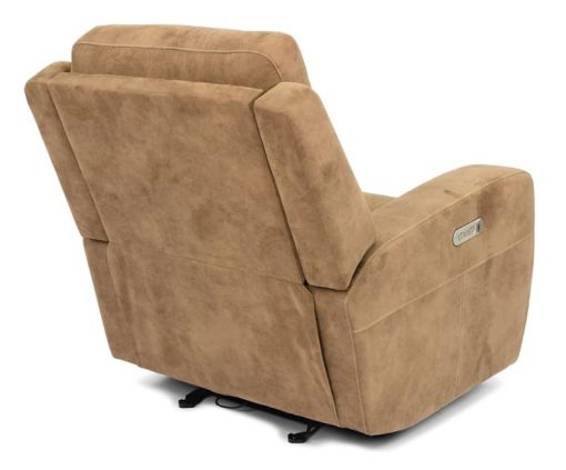 Flexsteel Aiden Cappuccino Power Gliding Recliner w/ Power Headrest - Image 6