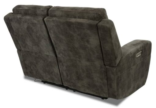 Flexsteel Aiden Cappuccino Power Reclining Loveseat w/ Power Headrests - Image 6