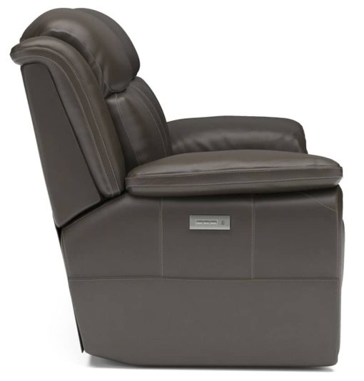 Flexsteel Elijah Power Reclining Loveseat With Console & Power Headrests & Lumbar - Image 3
