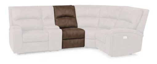 Flexsteel Nirvana Saddle Fabric Armless Chair