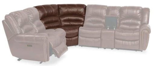 Flexsteel Town Fabric Full Wedge