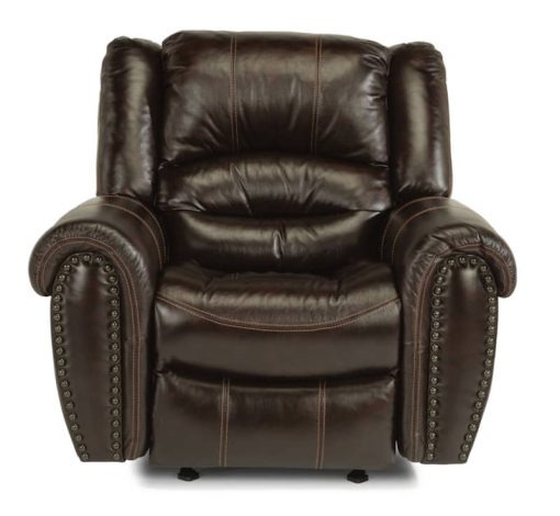 Flexsteel Town Barolo Leather Recliner - Image 3