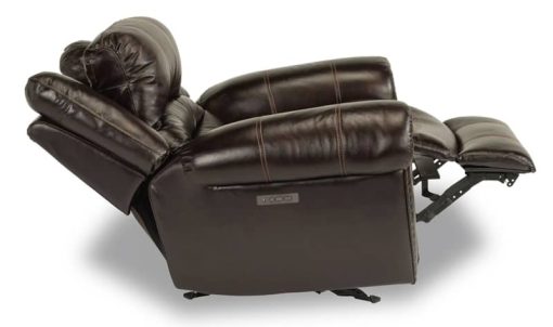 Flexsteel Town Barolo Leather Recliner - Image 5