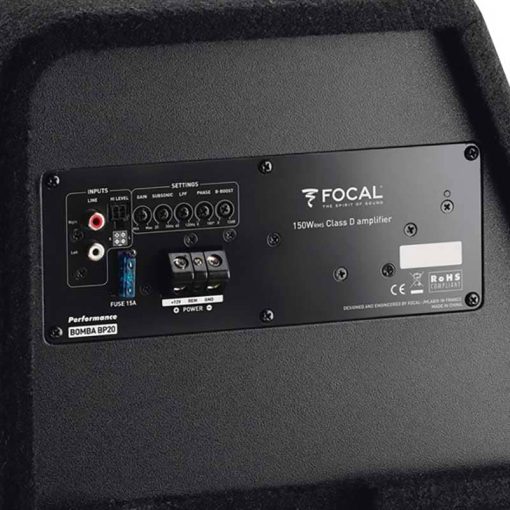 Focal  8" Active Subwoofer Enclosure - BOMBA BP20 - Image 4
