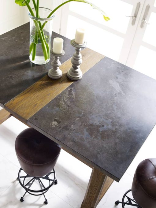 Four Hands Hughes Collection Bluestone Farmhouse Pub Table - Image 3