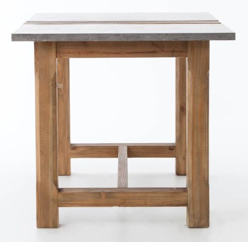 Four Hands Hughes Collection Bluestone Farmhouse Pub Table - Image 6