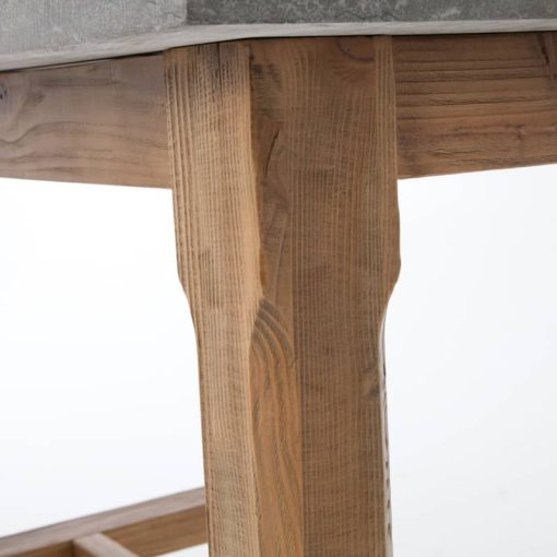 Four Hands Hughes Collection Bluestone Farmhouse Pub Table - Image 8