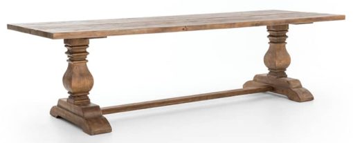 Four Hands 110" Bleached Oak Durham Dining Table