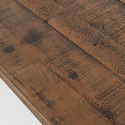 Four Hands 110" Bleached Oak Durham Dining Table - Image 9