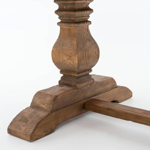 Four Hands 110" Bleached Oak Durham Dining Table - Image 8