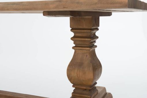 Four Hands 110" Bleached Oak Durham Dining Table - Image 7