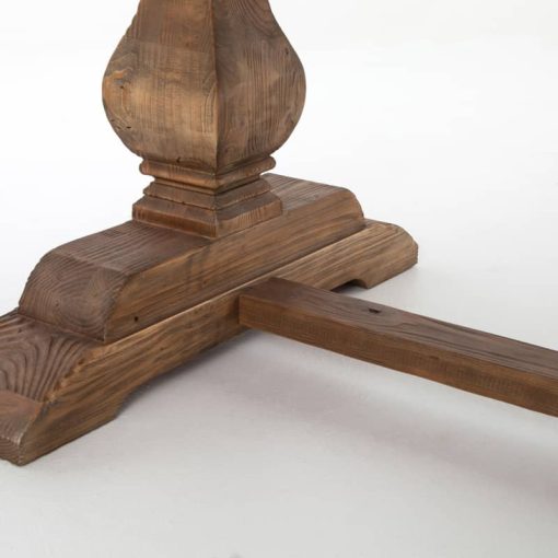 Four Hands 87" Bleached Oak Durham Dining Table - Image 6