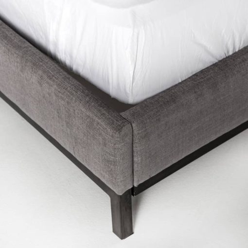 Four Hands Easton Collection Harbor Grey King Newhall Bed - Image 6