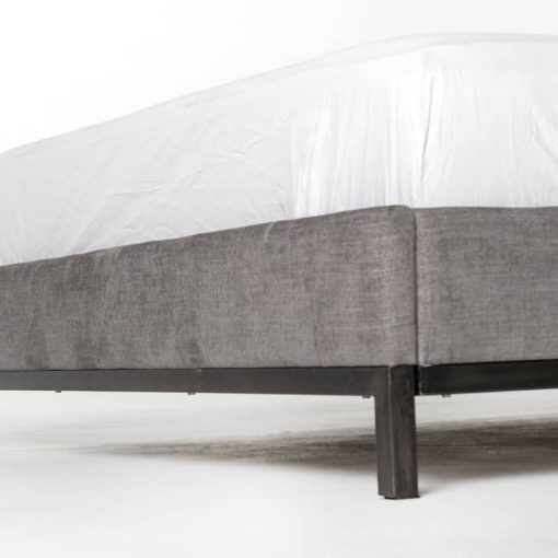 Four Hands Easton Collection Harbor Grey King Newhall Bed - Image 7