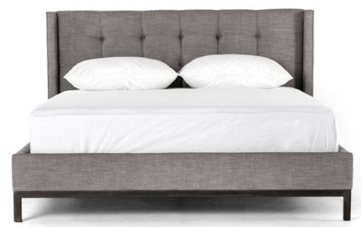 Four Hands Easton Collection Harbor Grey Queen Newhall Bed