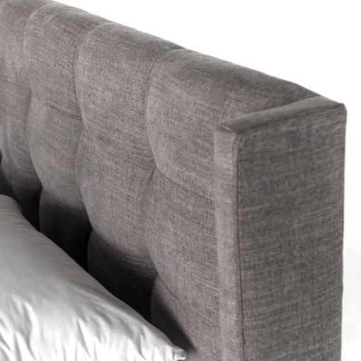 Four Hands Easton Collection Harbor Grey Queen Newhall Bed - Image 5