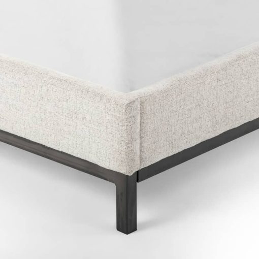 Four Hands Easton Collection Plushtone Linen Queen Newhall Bed - Image 6